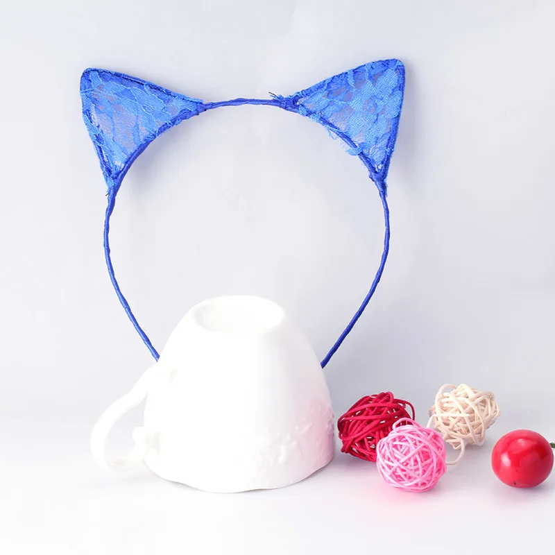 Корейские 5 видов цветов милые кошечки для волос девочек обручи Haar аксессуары