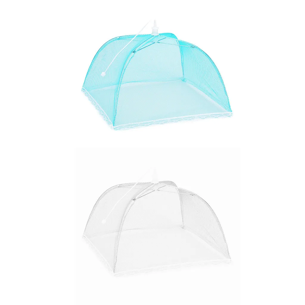 2 шт. Pop Up Сетка Еда крышка Экран Чехлы защиты Крышка Тент Палатка Домик площадка