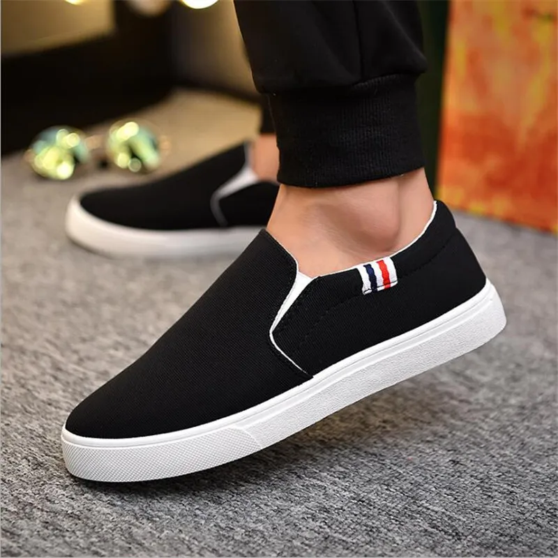 2018 new mens Casual Shoes canvas summer shoes for men slip on comfortable male Brand fashion flat Sneaker | Обувь