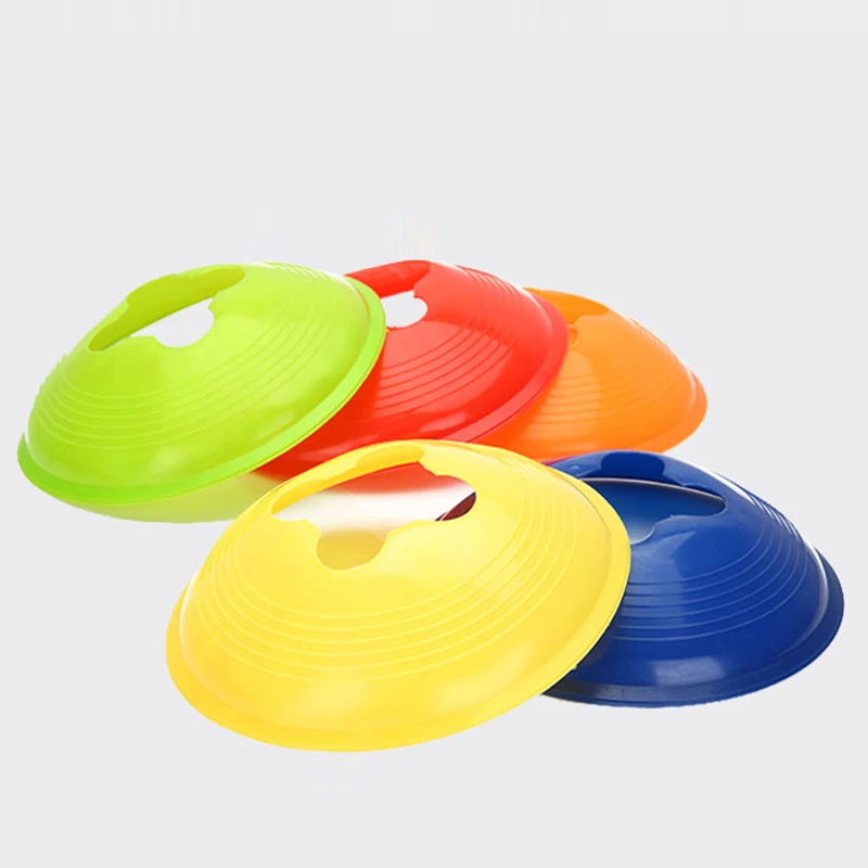JUNRUI 10 pcs/more Football Training Cones Eco-friendly PP Material Barrier Signs Thickened Sign plate | Спорт и развлечения