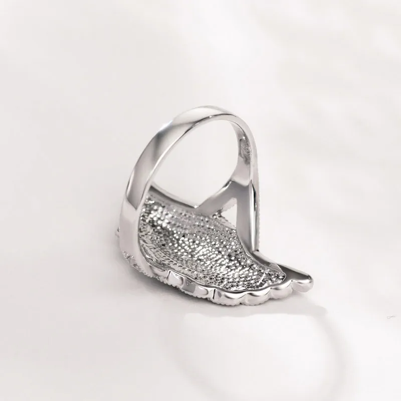 Neoglory стразы цинковый сплав очаровательные кольца для женщин модные свадебные