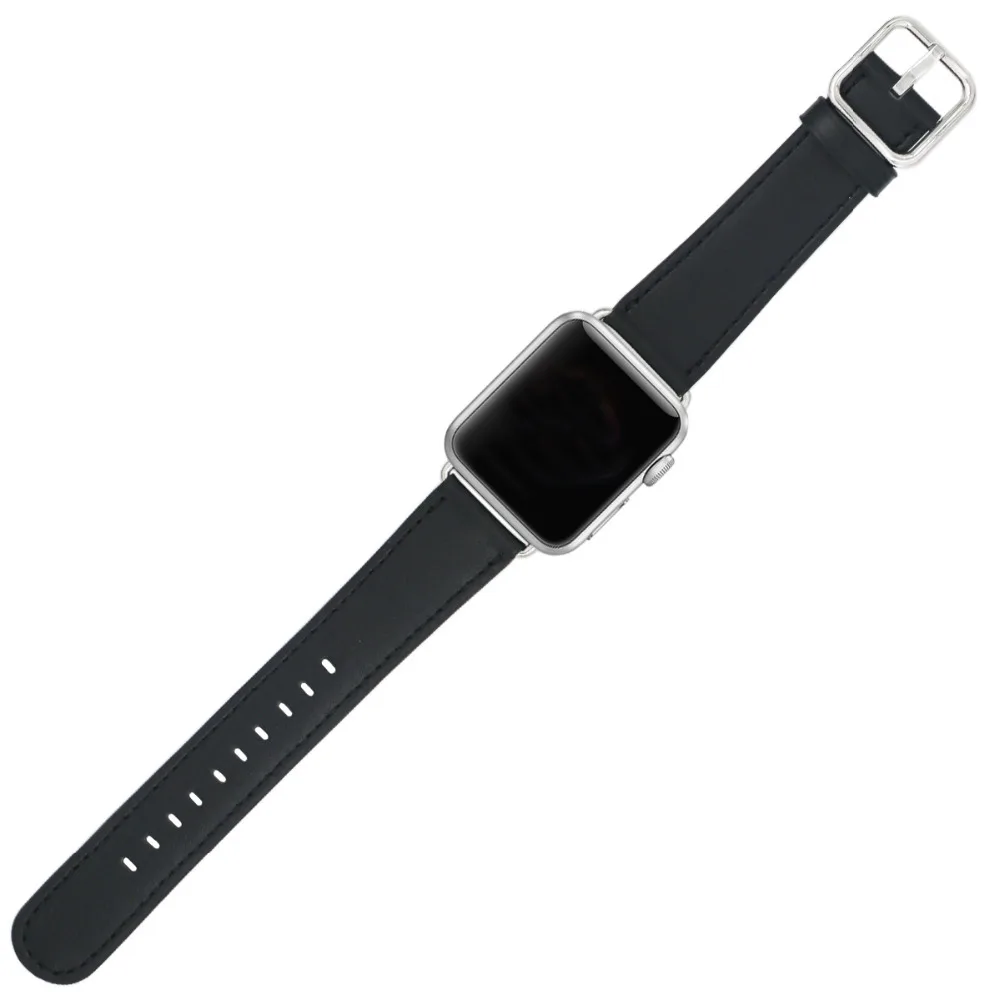 Современный Кожаный ремешок с пряжкой для apple watch 38 мм 42 мм iwatch серии 5 4 3 2 1 44 мм 40 мм ремешок для часов браслет ремень аксессуары