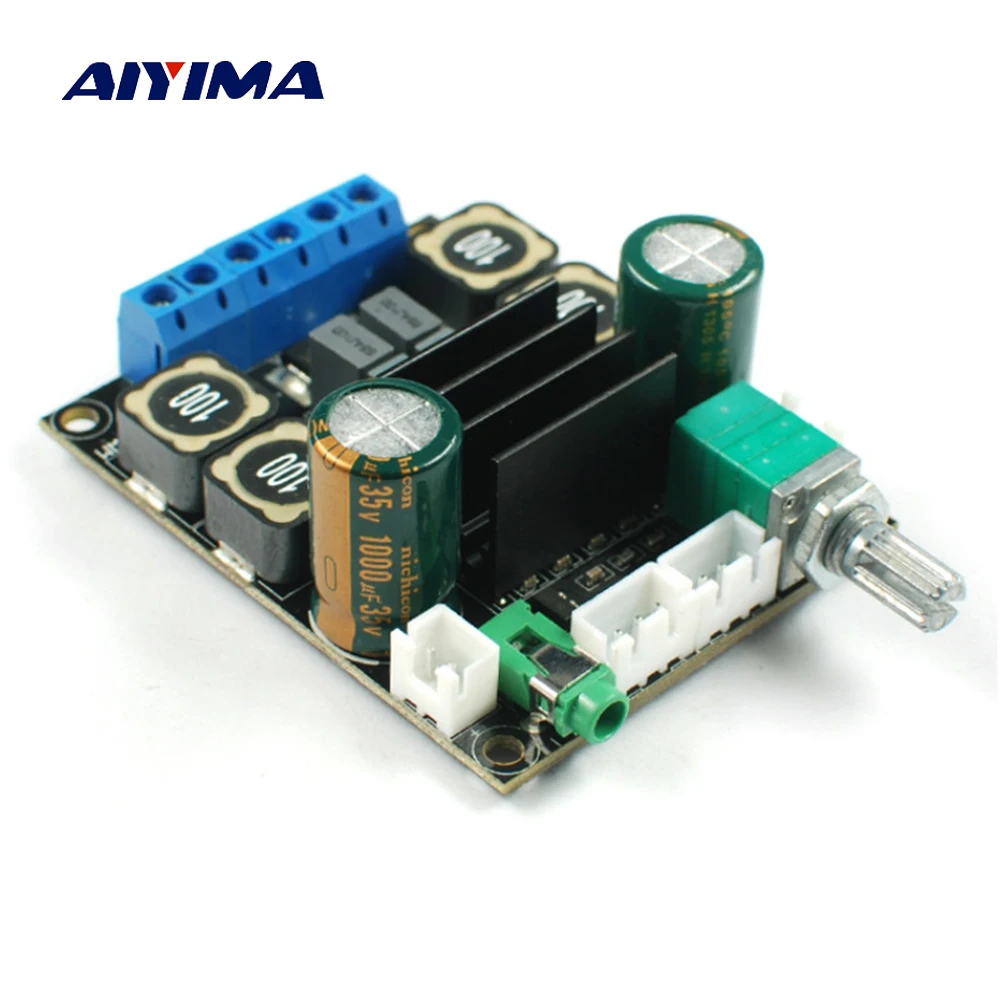 Aiyima TPA3116D2 аудио Плата усилителя усилитель 50 Вт * 2 HIFI двухканальный цифровой 0