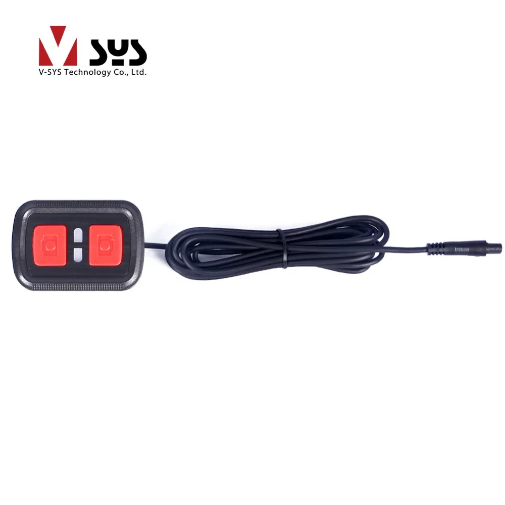 SYS VSYS Wired Remote Controller for Motorcycle Camera Recorder DVR Dash Cam C6 / M6L/ M6 / M2 / M2F / P6 / P6L / P6F / P6FL