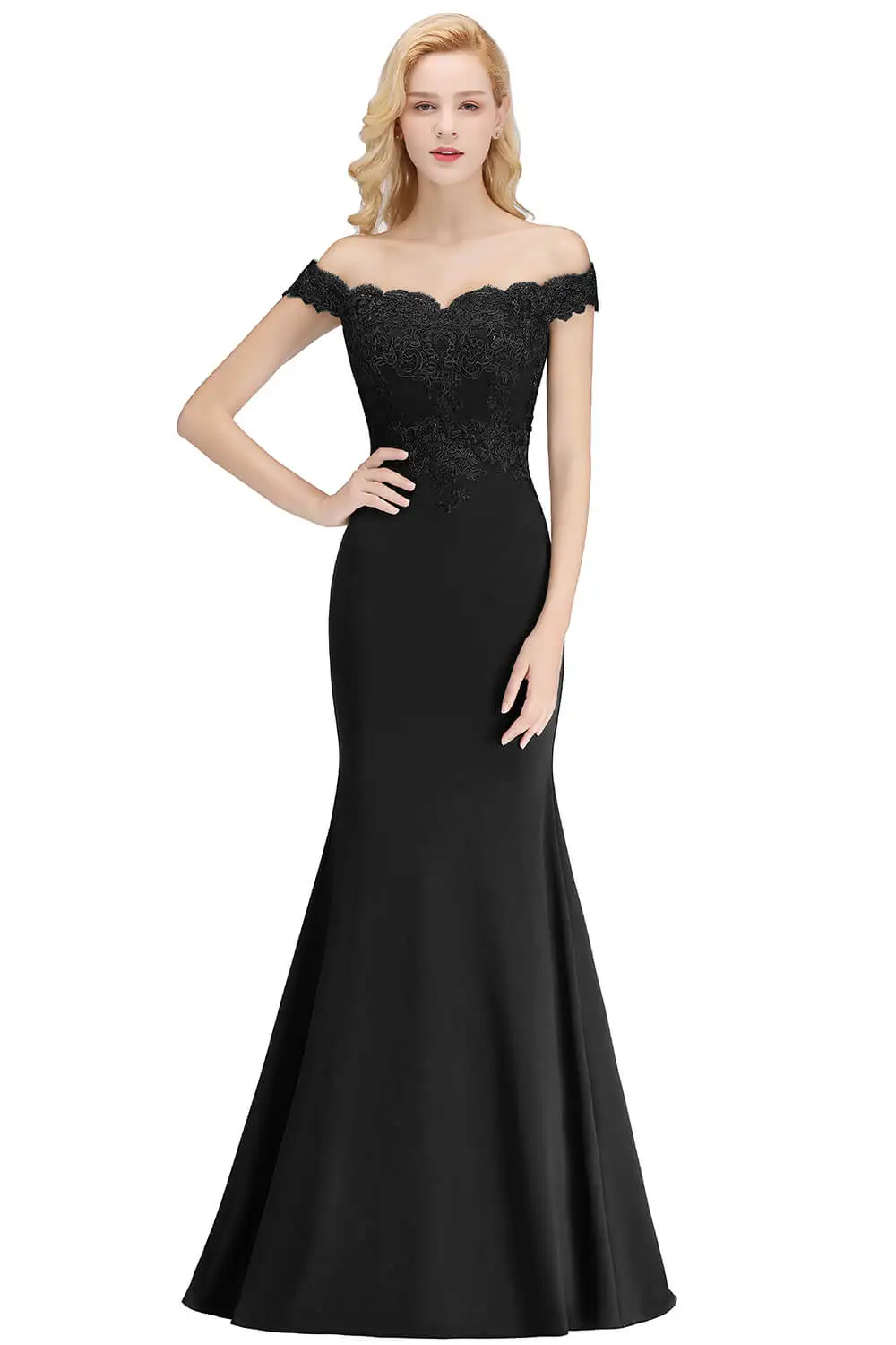 Vestido de festa вечернее платье с юбкой годе кружевные розовые платья подружек невесты