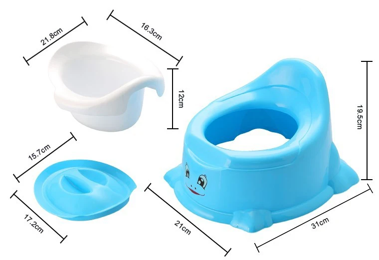 

New Style Smile Toilets Kids Potty Chair Portable Infant Baby Toilet Potty Training Chair Seat Splash Guard