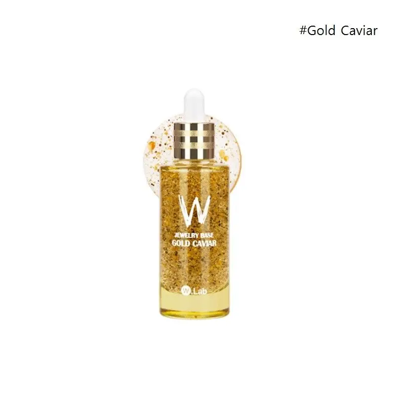02 Gold Caviar WLAB Ювелирная Базовая сыворотка 55 мл, все в одном, основа для макияжа, УВЛАЖНЯЮЩАЯ основа, грунтовка, жидкий отбеливающий крем для лица, корейская косметика - Цвет: 02 Gold Caviar