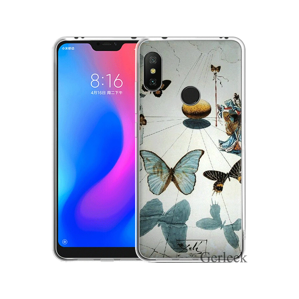Мягкий силиконовый чехол из ТПУ для Xiaomi Redmi 4A 4X5 5A Plus 6 6A Pro S2 salvador dali | Мобильные