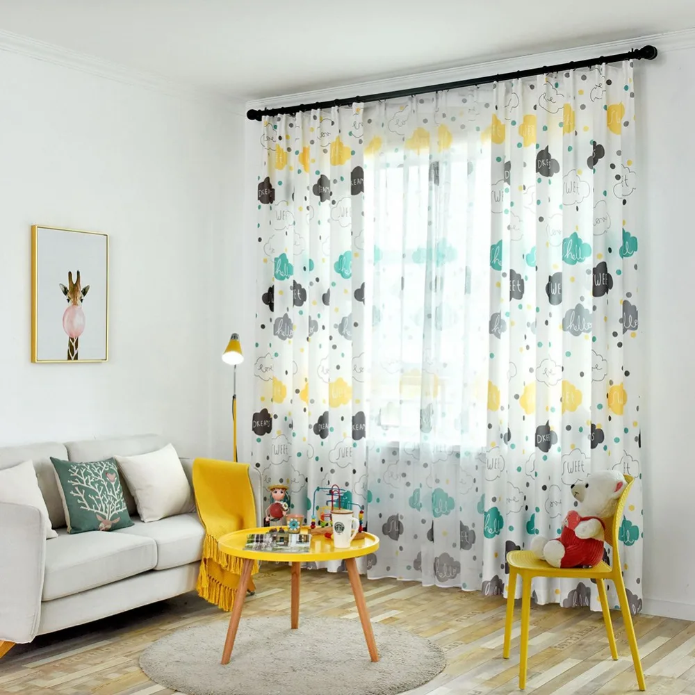 NAPEARL Детский новогодний оконный занавес для украшения дома Фон на заказ детская