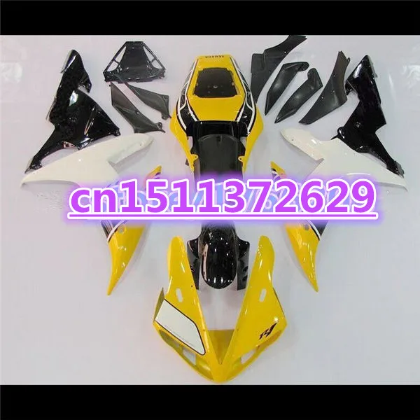 

Hot sales For 02-03 YZF R1 02 03 YZF 1000 yellow white black YZF-R1 YZF-1000 YZFR1 YZF1000 2002 2003 Fairing Body