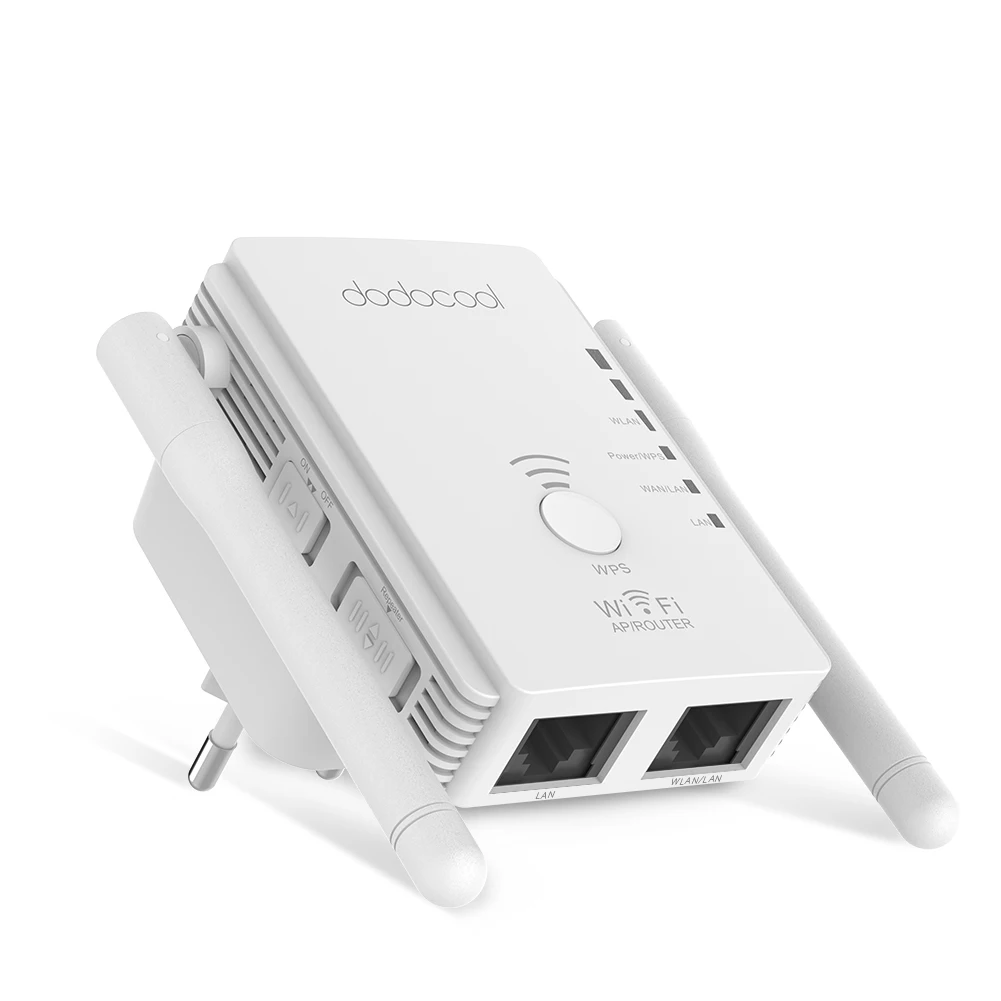 Мини Wi Fi ретранслятор dodocool N300 маршрутизатор точка доступа расширитель диапазона