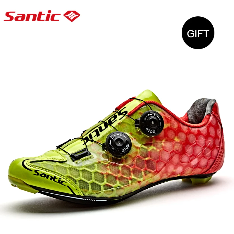 Santic Мужская велосипедная обувь для езды на велосипеде, спортивная гоночная команда, велосипедная обувь, дышащая велосипедная одежда обувь, новинка MS17007