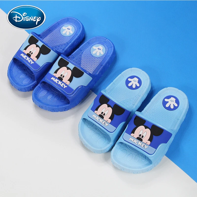 Disney/Новые летние детские сандалии и шлепанцы Мужские домашние Нескользящие