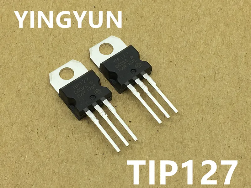 10 шт./лот TIP127 TO-220 PNP Darlington силовой транзистор