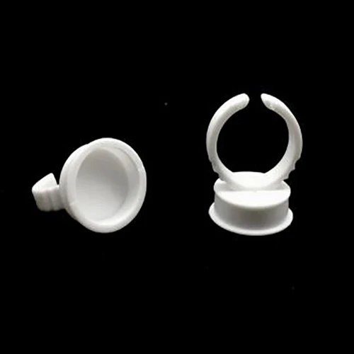 100 шт Одноразовые Перманентный макияж кольцо без делителя среднего размера тату