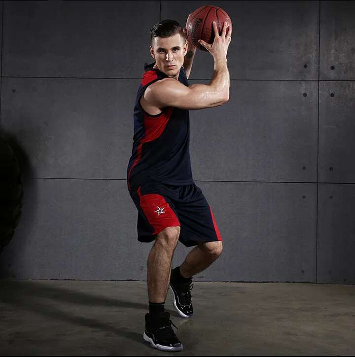 Для мужчин s спортивный костюм для фитнеса одежда Баскетбол Футбол Джерси
