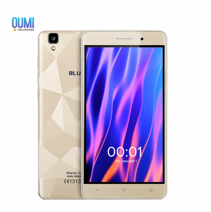 Bluboo Майя смартфон 3G 5 &quotAndroid 6 0 MTK6580 4 ядра 3000 мАч 2 ГБ + 16 13.0MP 8.0MP двойной камеры Dual SIM
