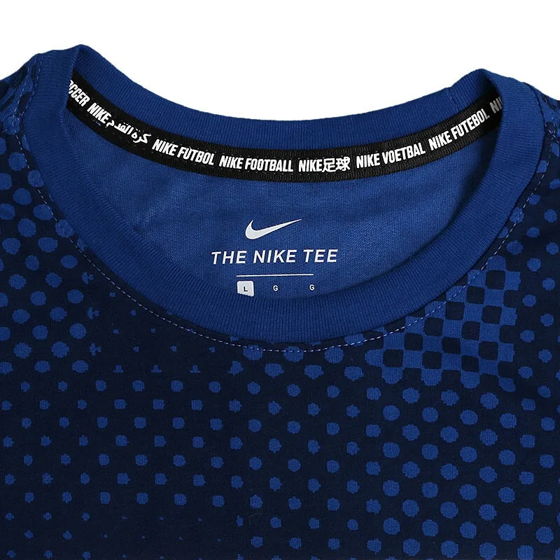 Original New Arrival NIKE FC DRY TEE SSNL BLOCK Men's T-shirts short sleeve Sportswear | Спорт и развлечения