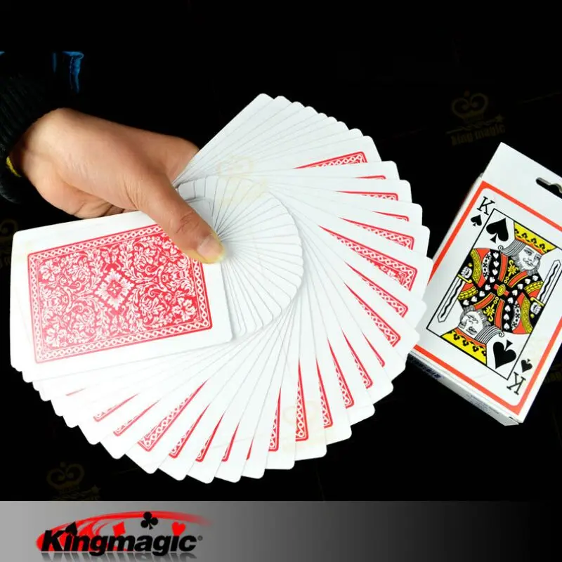 Kingmagic Jumbo deck(12.7x9CM) magic poker playing cards props | Игрушки и хобби