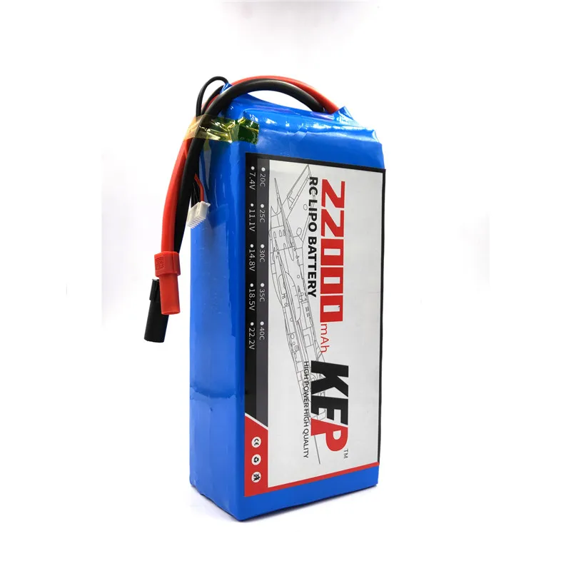 22000mAh Высокая мощность RC Lipo батарея 4S 5s 6S 14,8 V 18,5 V 22,2 V 25C для RC вертолет автомобиль Лодка Eppo машина