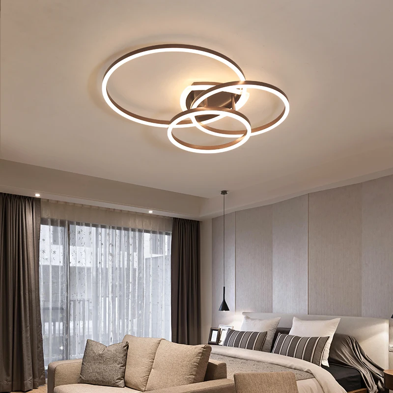 Современные светодиодные потолочные лампы для гостиной детской спальни lustre de