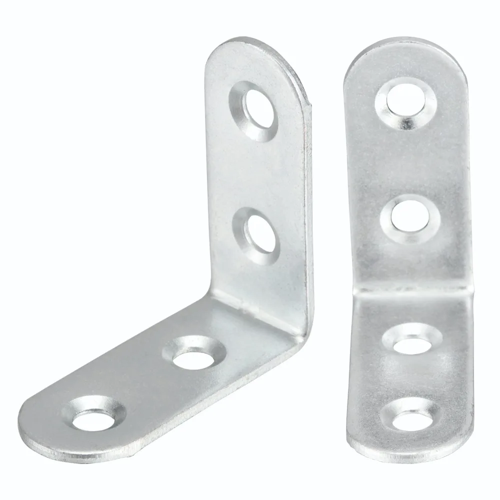 

20 шт. 16*40*40 мм оцинкованная угловая скобка шарнир правая угловая скобка 90 градусов L форма серебро толщина 1,8 мм Диафрагма 5 мм