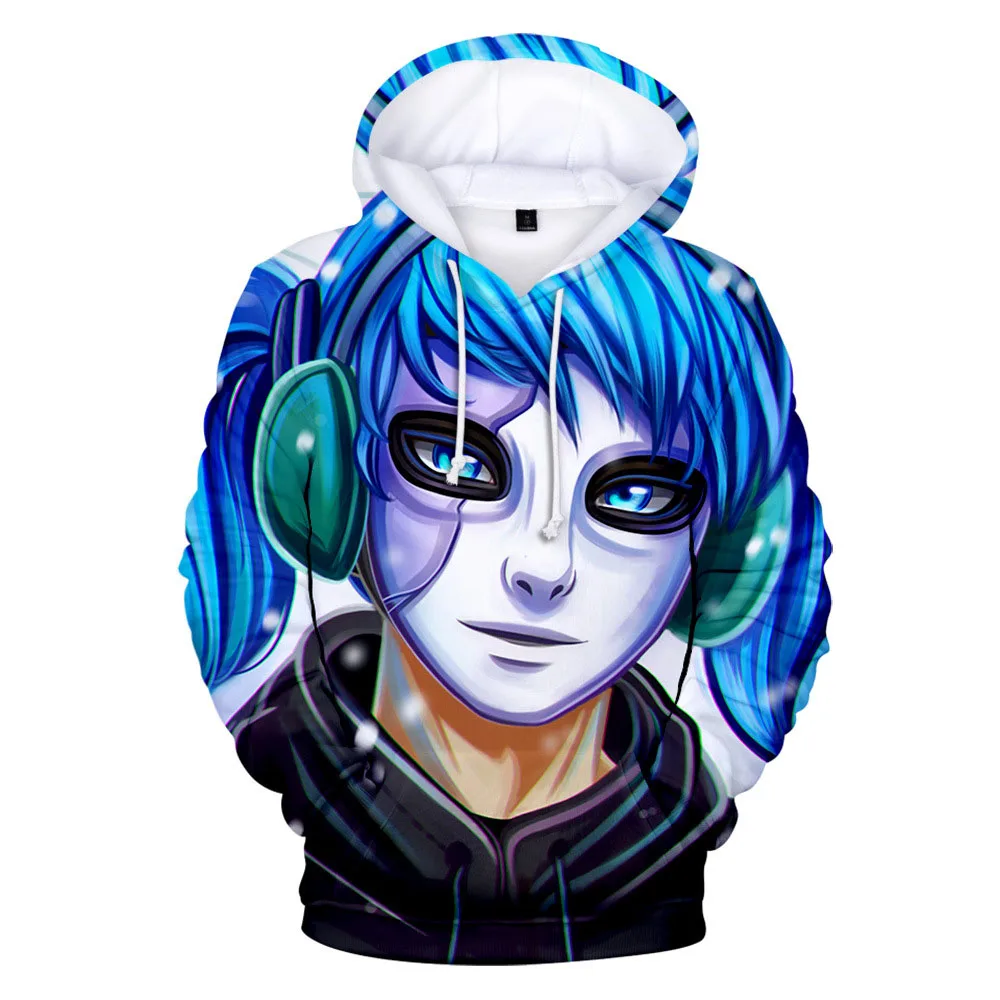 SO03 Sally Face Толстовка для мужчин и женщин толстовка с 3d принтом готическая одежда - Цвет: SO03