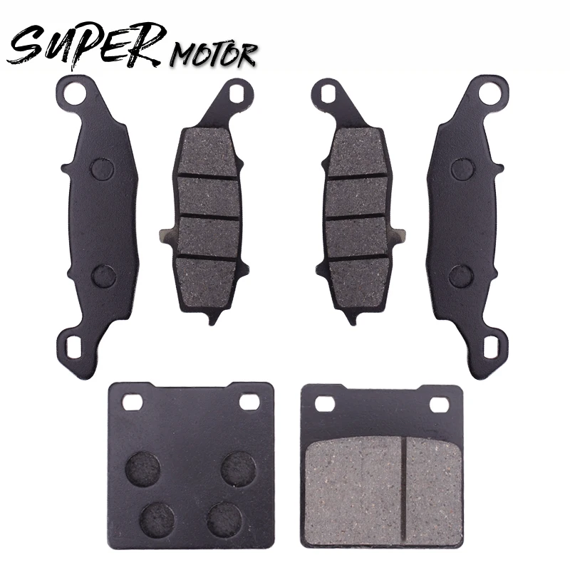 1 комплект тормозных колодок спереди и сзади для Suzuki 77A GSX 600F 1998 2006 750F GSF600 Bandit 600 2000