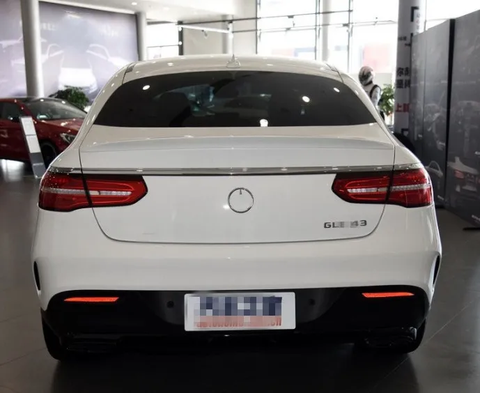 Для benz gle coupe C292 спойлер GLE класс настоящий багажник GLE63 АБС пластик цветной лак 2016