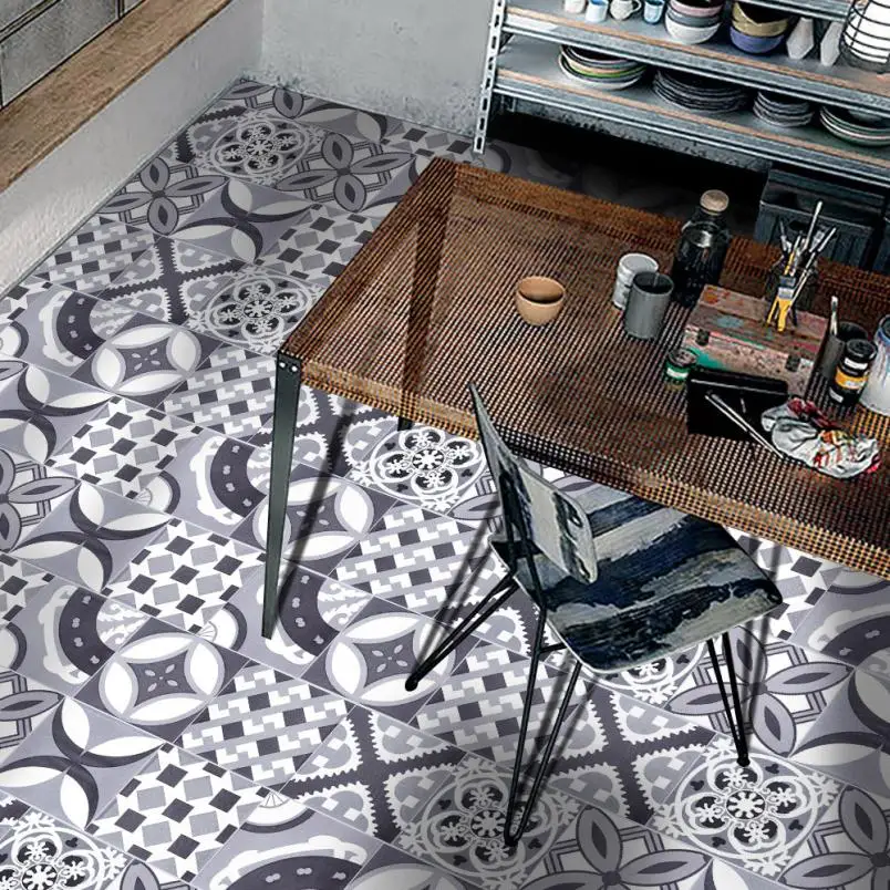 Самоклеящиеся напольные плитки 25 шт. наклейка на стену ПВХ водонепроницаемая