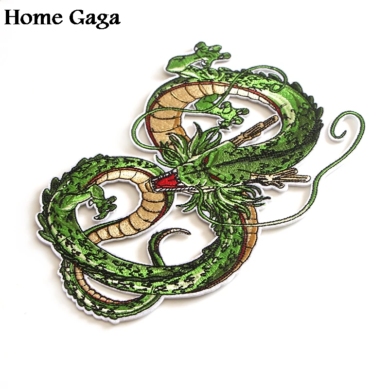 Homegaga Dragon ball z Shenron куртка большого размера нашивки вышитые железные на аксессуар новое поступление косплей одежда наклейки D1268