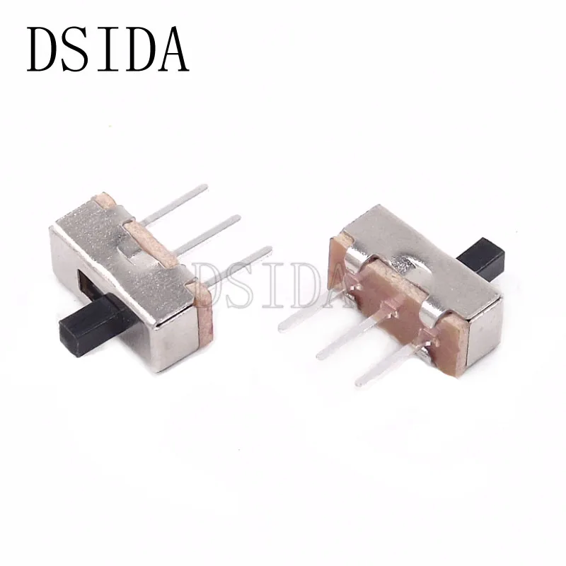 Мини-выключатель прерывателя SS12D00 20 шт. 3-контактный 1P2T 2-позиционный