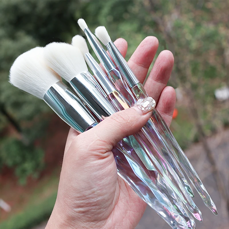 5 шт./лот кисти для макияжа набор микро кистей тональная пудра тени век кисть