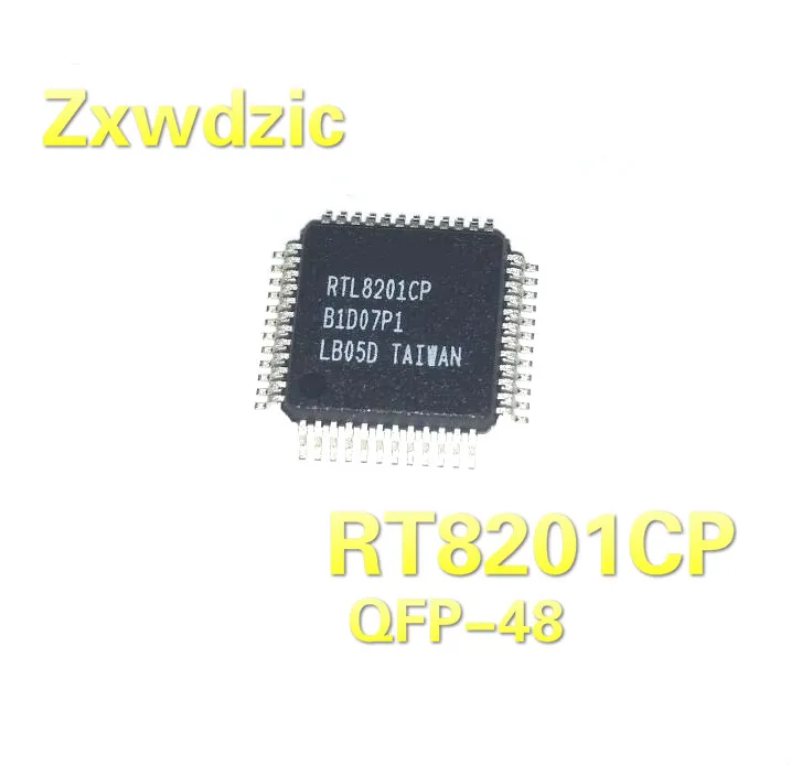 5 шт. RTL8201CP RTL8201 QFP48 Новый и оригинальный IC|Интегральные схемы| |