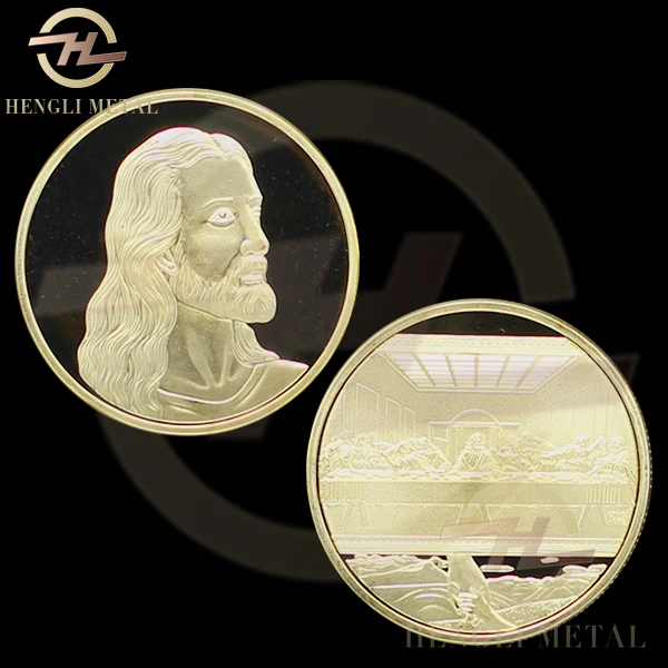 5 шт./лот библейские истории от Da Vinci 1 Oz. Последняя супер монета иисуса