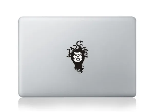 MB-black-Part A(35) Виниловая переводная наклейка для ноутбука s для нового Macbook Air 13 Skin Pro retina 13 15 17 дюймов черный частичный чехол для ноутбука - Цвет: MB-black-Part A(35)