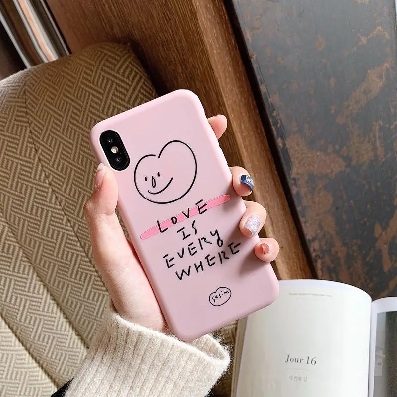 Чехол для iPhone X XS Max XR чехол со смайликом IPhone8 6s 7 Plus из ТПУ ярких цветов |