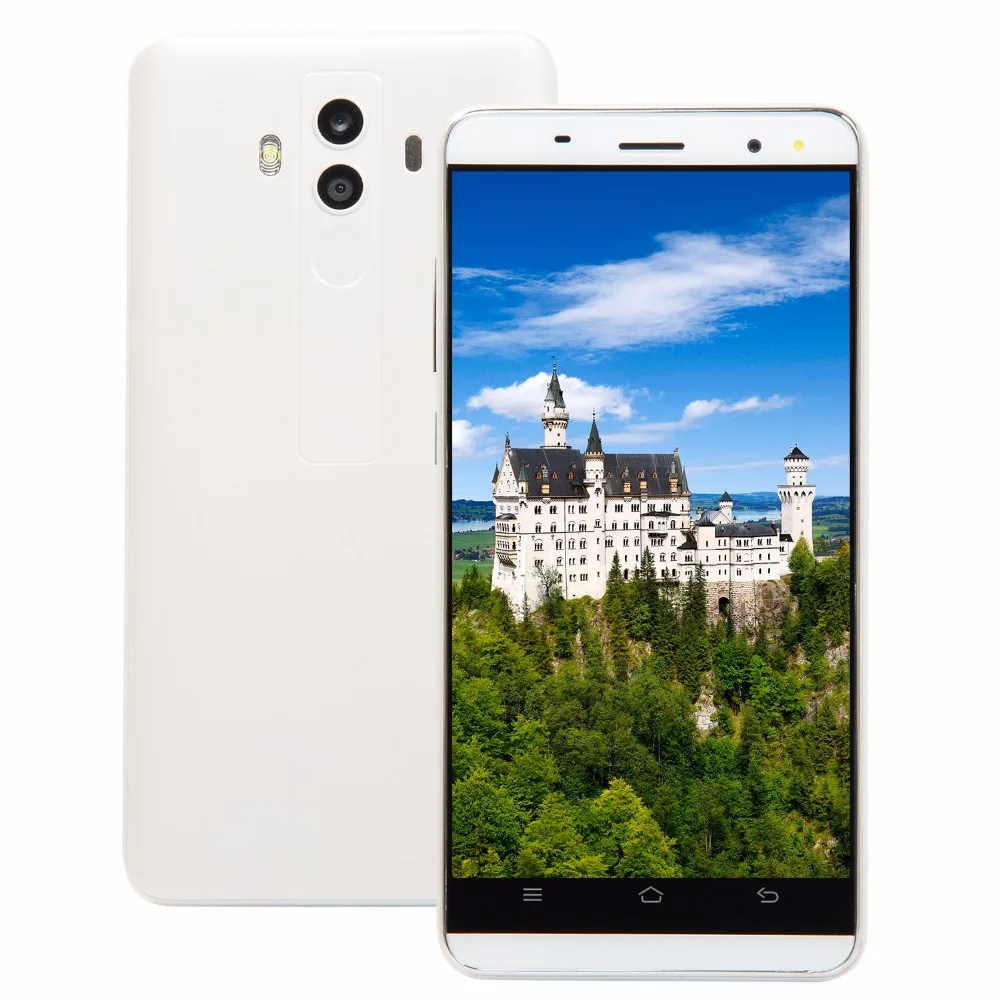 DHL Быстрая сотовый телефон GuoPhone mate 10 MTK6580 четырехъядерный Android 5,1 5," ips 854x480 512MB ram 4GB rom Dual Sim