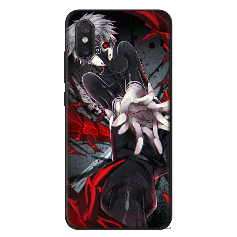 Чехол для мобильного телефона Desxz из силикона для Xiaomi Redmi Note 4 4X 5 6 7 Pro 5A Prime с рисунком Tokyo Ghoul.