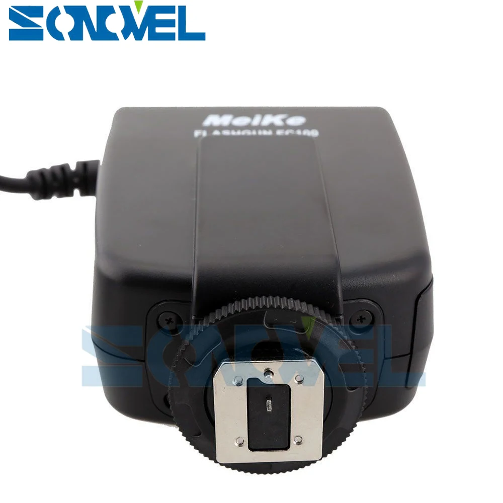 Кольцевая вспышка Meike FC 100 FC100 LED для макросъемки Nikon D4s D5 D3x D500 D600 D800 D810 D750 D3200 D3400 D5600