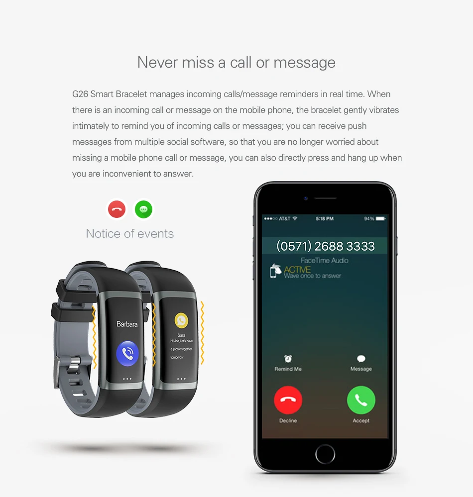 G26 фитнес браслет пульсометр кровяное давление Смарт часы для мужчин смарт