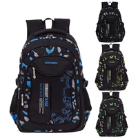 waterproof backpack schoolbag for male casual school bags for boys 1 3 6 grade orthopedic schoolbag backpack for children