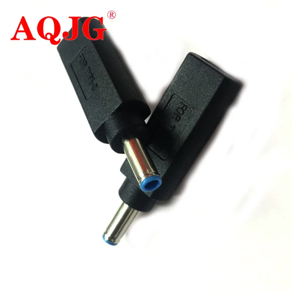 Адаптер USB 3 1 Type C Женский Для DC 4 0 7 мм/3 0*1 0/7 4*0 6 Мужской адаптер для зарядки питания