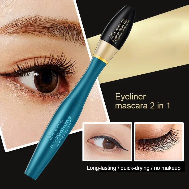 

Eyeliner Liquid Dual Heads 2 in 1 Waterproof Long Lasting Portable for Women 669