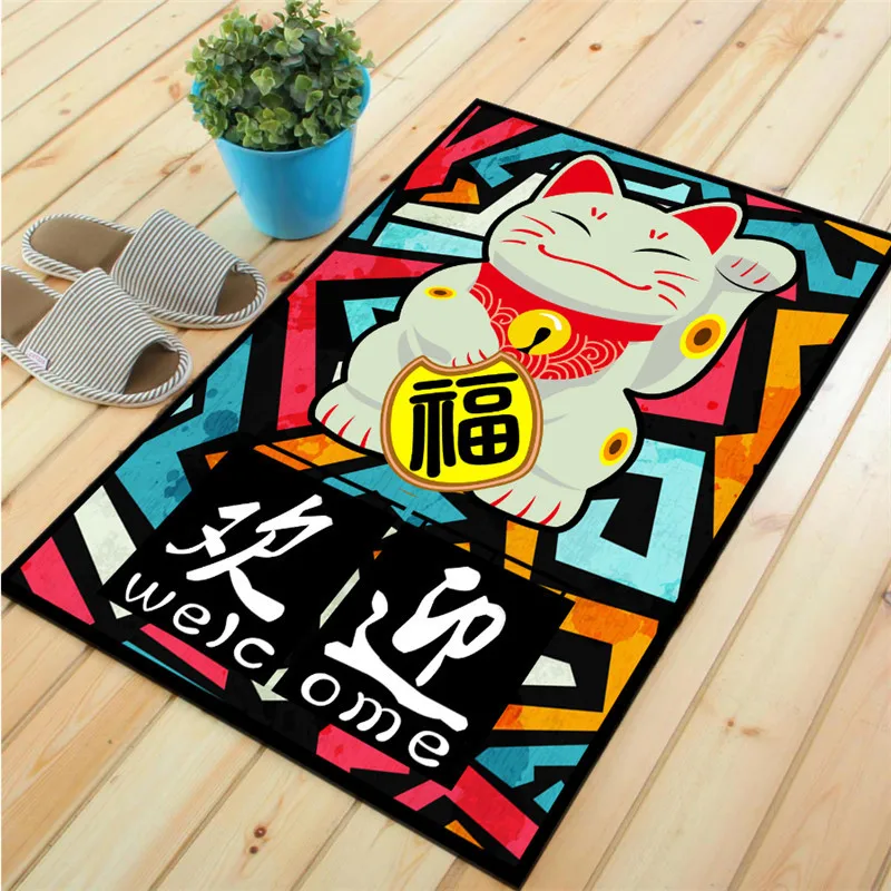 Напольный коврик Fortune Cat ковер для гостиной декор кухни спальни ног|Коврик| |