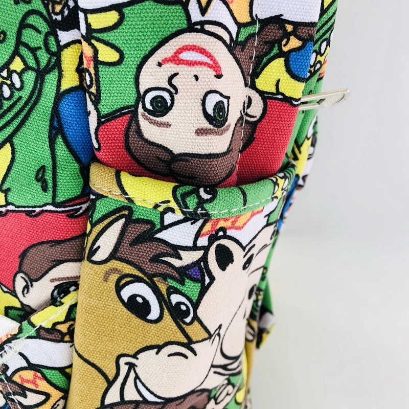 IVYYE Toy Story Aliens Woody Canvas Backpacks Rucksacks Cartoon School Backpack Casual student Bags travel Knapsack Unisex New
