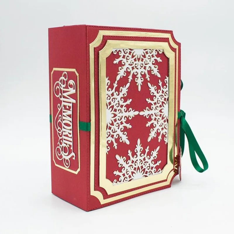 Супер размер-Keepsake Book Maker Base Creator металлические режущие штампы для скрапбукинга DIY трафарет для открыток бумажного ремесла ручной работы Альбом