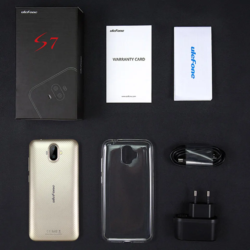 Ulefone S7 двойной камеры Android 7 0 мобильный телефон 5 дюймов 1 ГБ Оперативная память 8