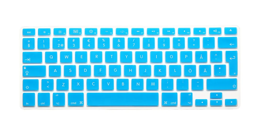 Шведская буква силиконовая ЕС/Великобритания крышка клавиатуры защитная пленка