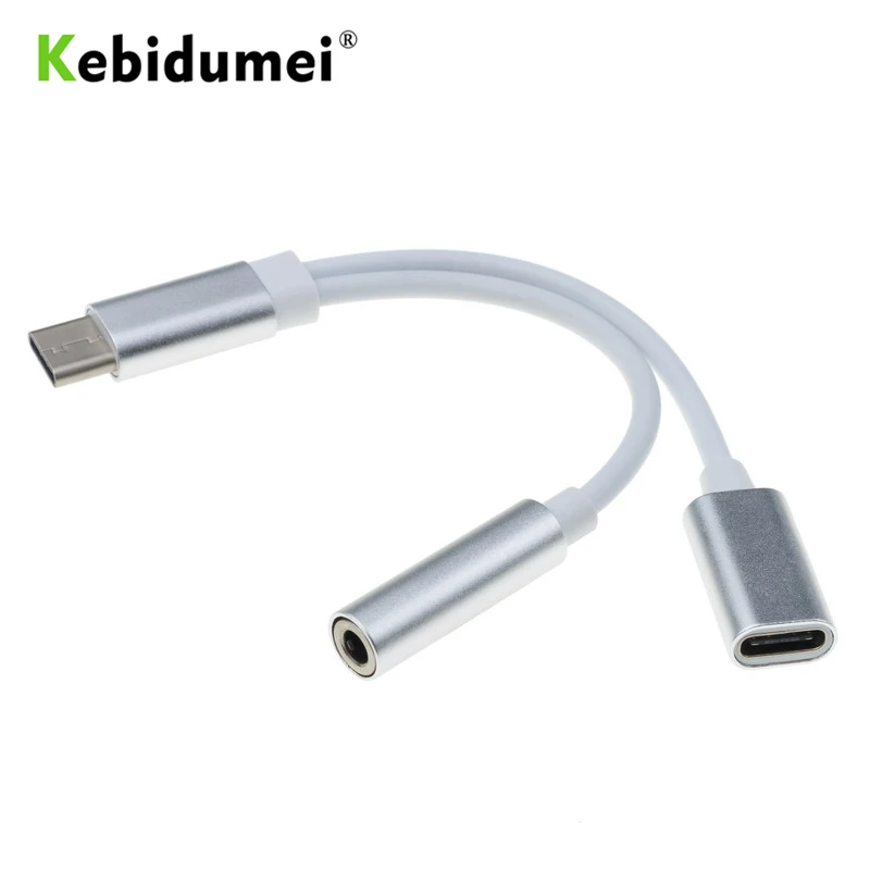 Зарядный адаптер Kebidumei Mini USB Type C 3 5 мм разъем для наушников типа Папа мама с